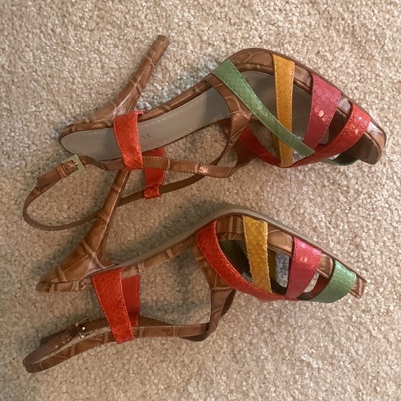 Nine West Strappy Heels - Picture 5 of 8